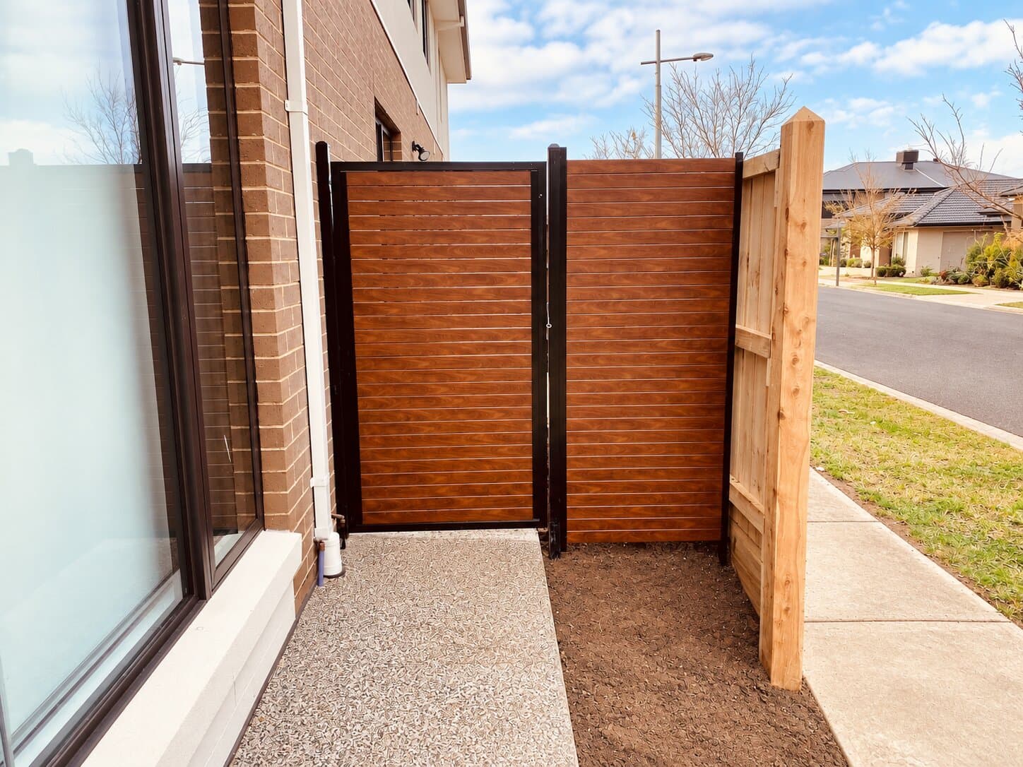 Custom property gate